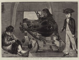 Our Navy, the Past, on Board the Victory in Nelson